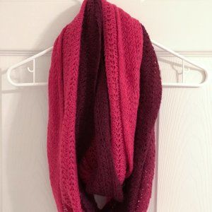 KIMCHI BLUE Ombre Infinity Scarf, Pink